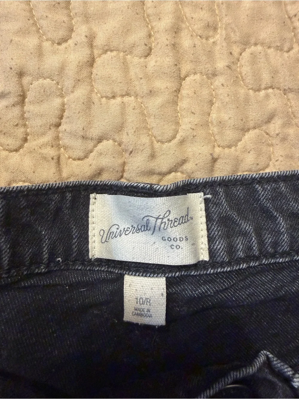Universal Thread Black Denim Shorts